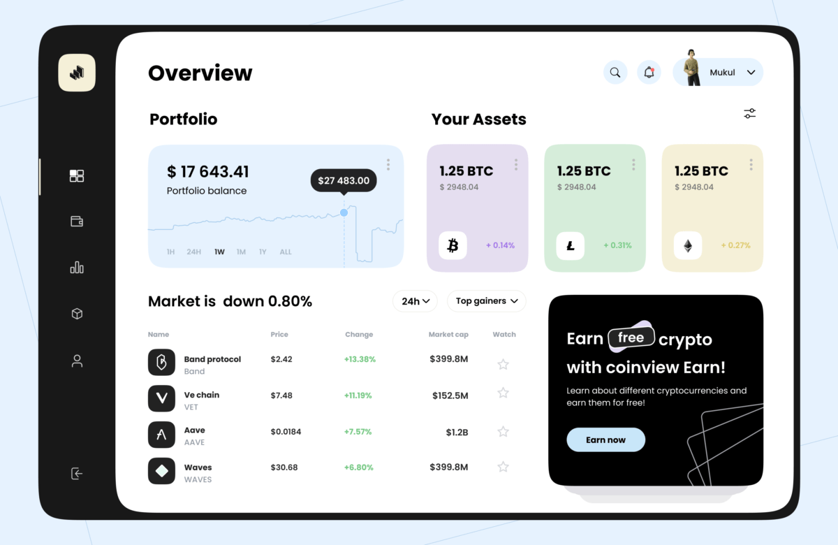 Crypto Dashboard