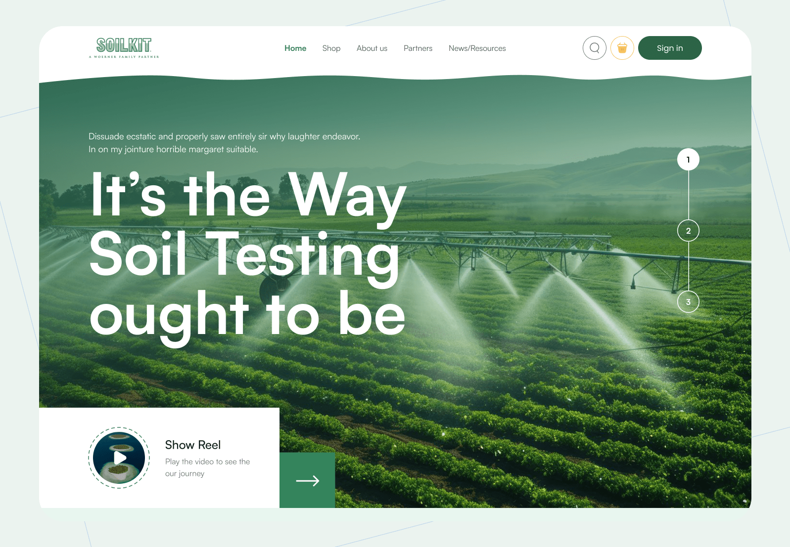 soilkit web: design and web development (saas app)